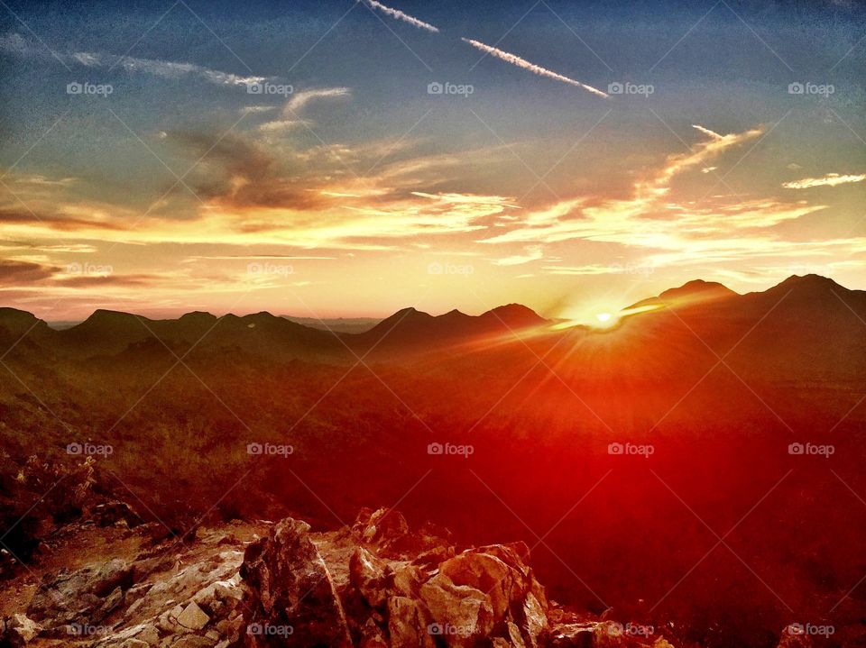 San Tan Mountain Cliffs, AZ