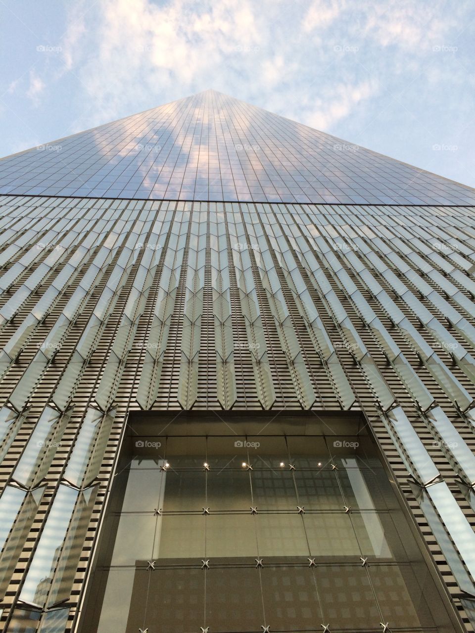 Skyscraper from below