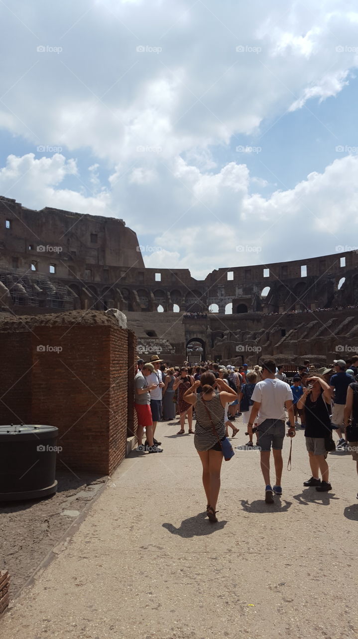 Rome Colosseum Flavian Amphitheatre