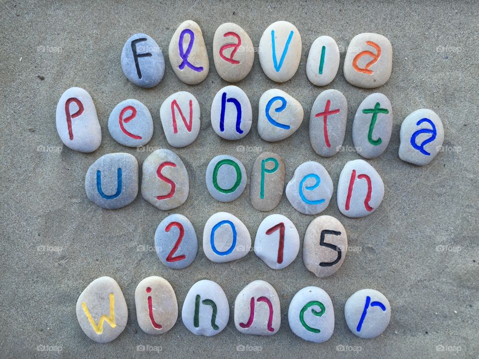 Flavia Pennetta US Open winner. Flavia Pennetta, Winner of US Open Championships 2015