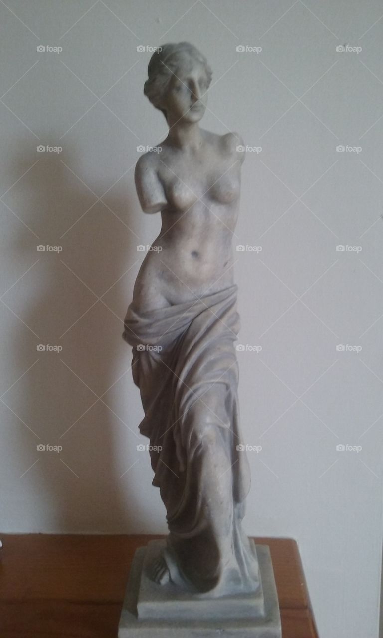 Venus statue. Venus statue in miniature