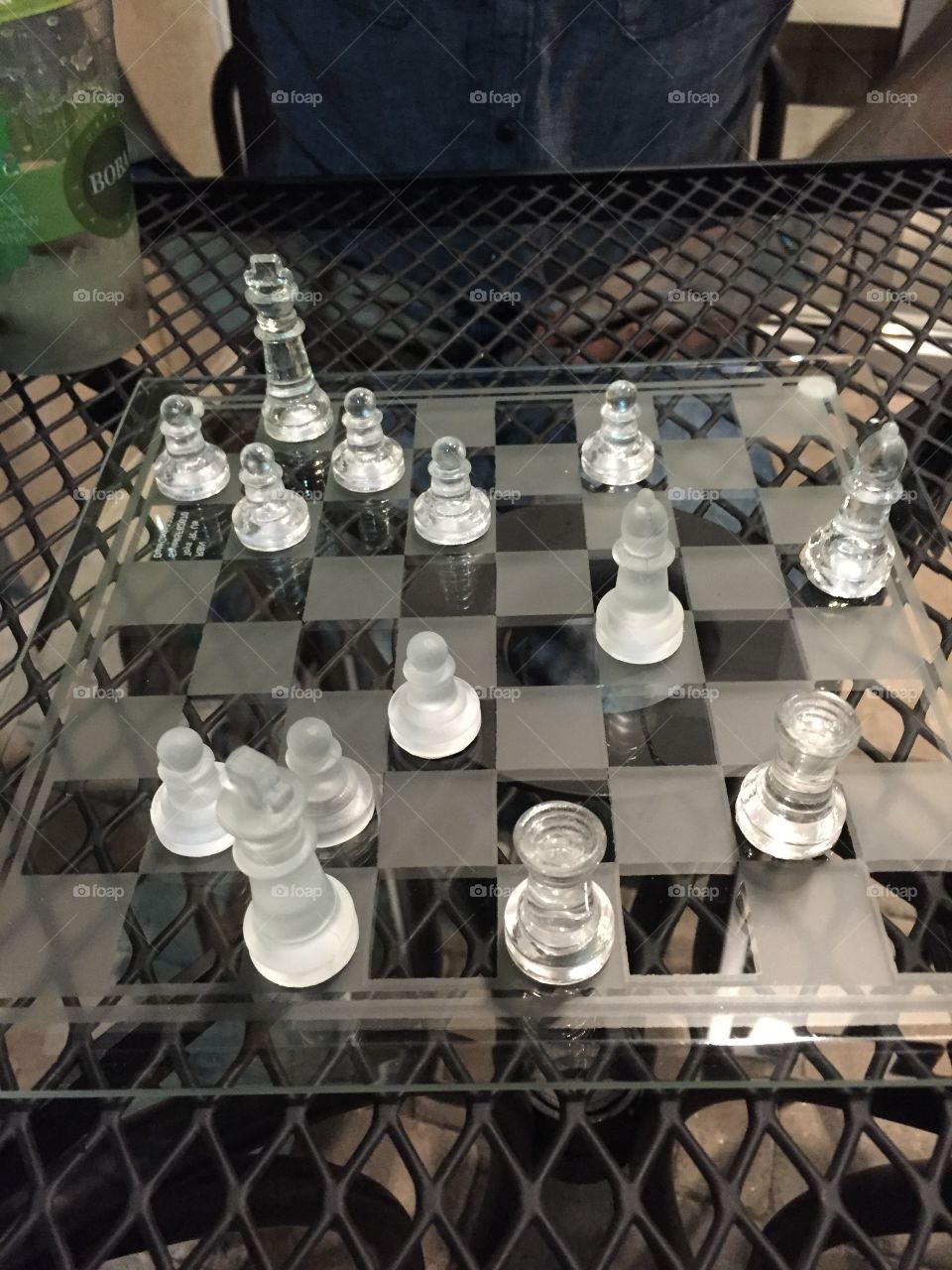 playing chess