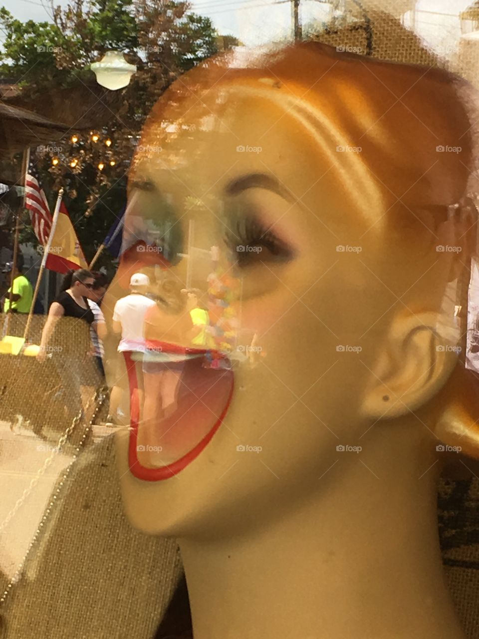 Mannequin face