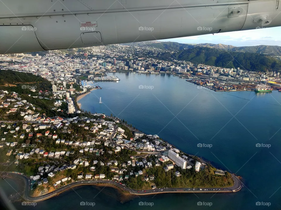 aerial city