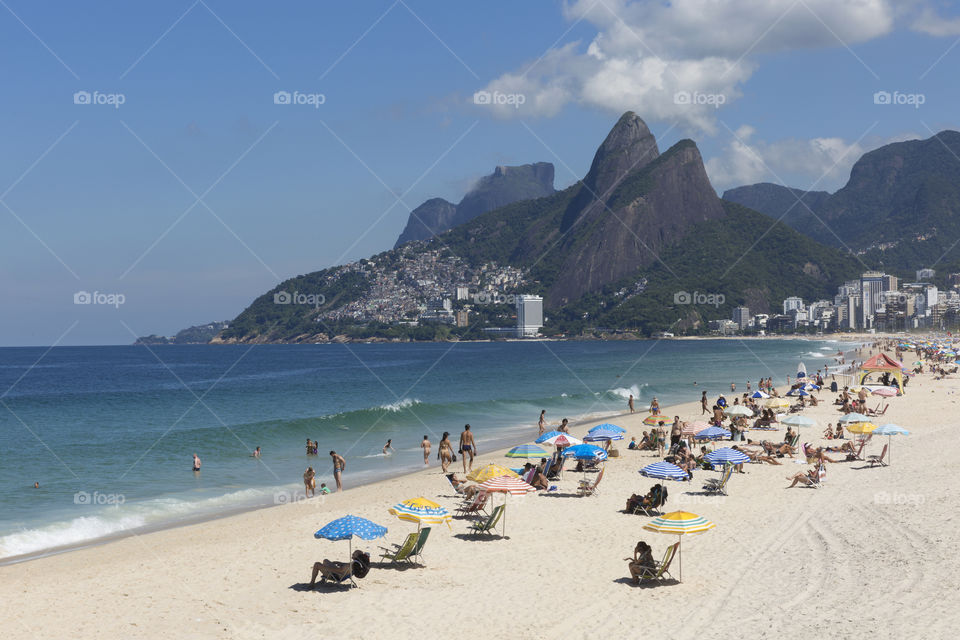 Summer by the ocean - Rio de Janeiro Brazil.