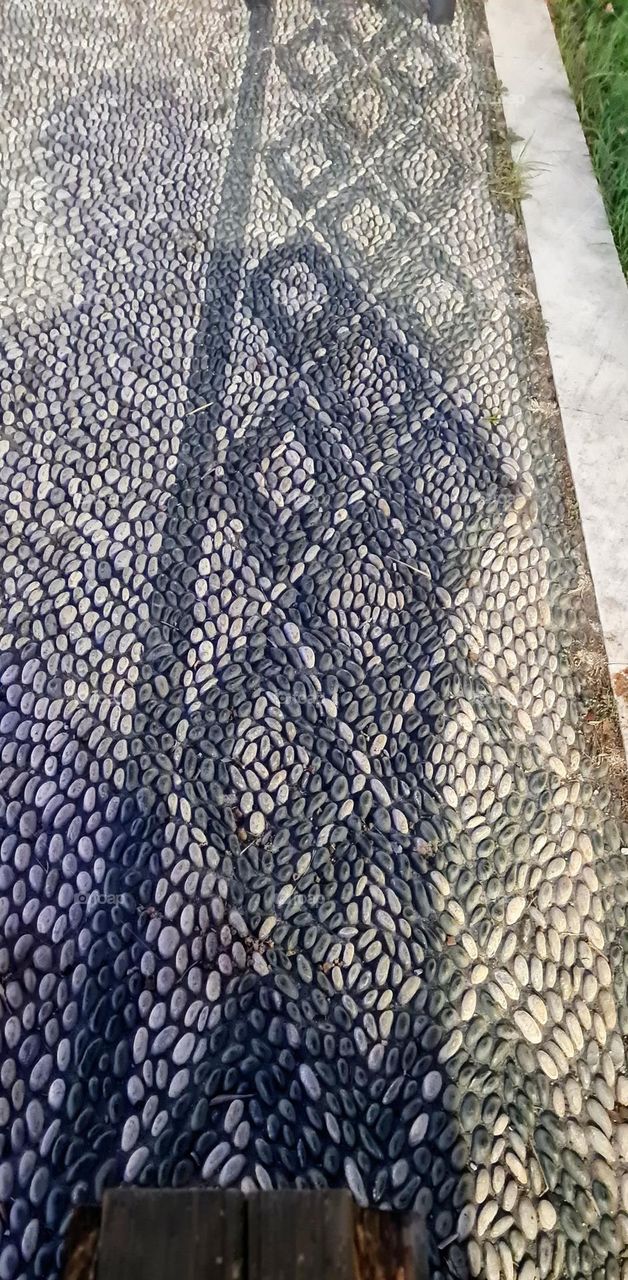 Beautiful stone path