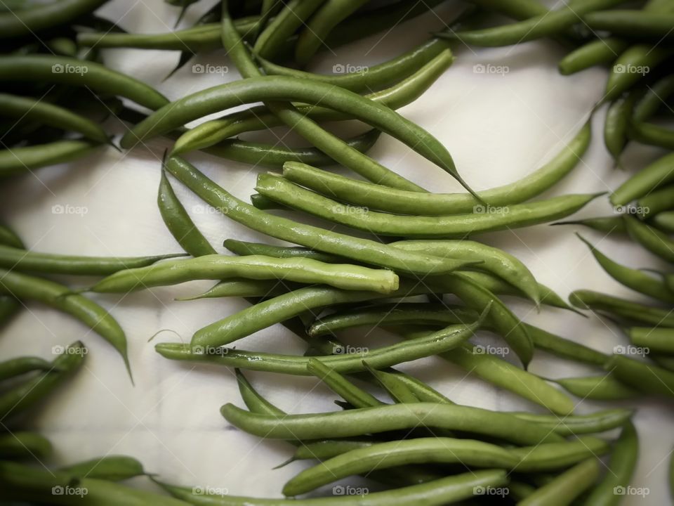 Washed Green Beans