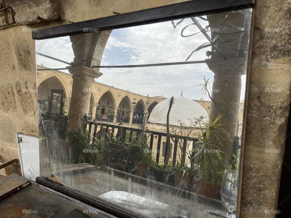 Reflection in mirror