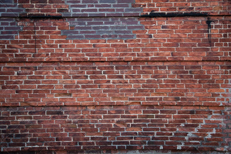 Full frame of brick wall