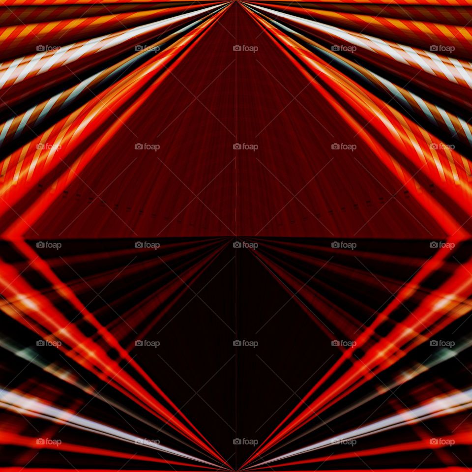 A painting of the line of sight