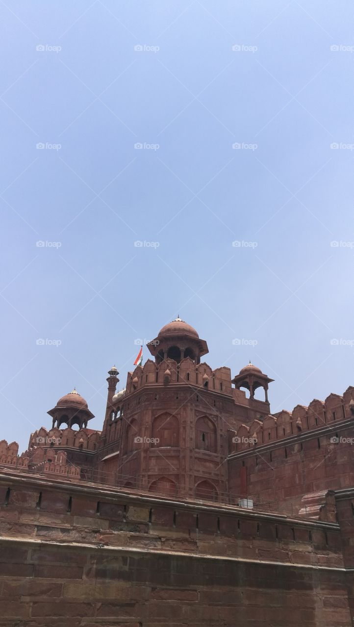 red fort,delhi, india