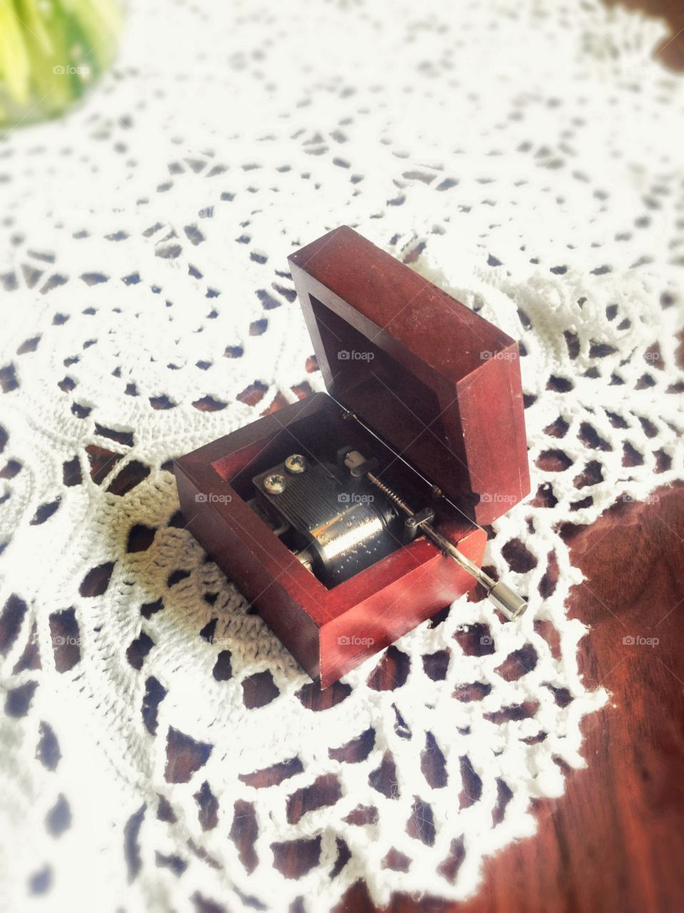 Music box. There's nothing like the music in your house 