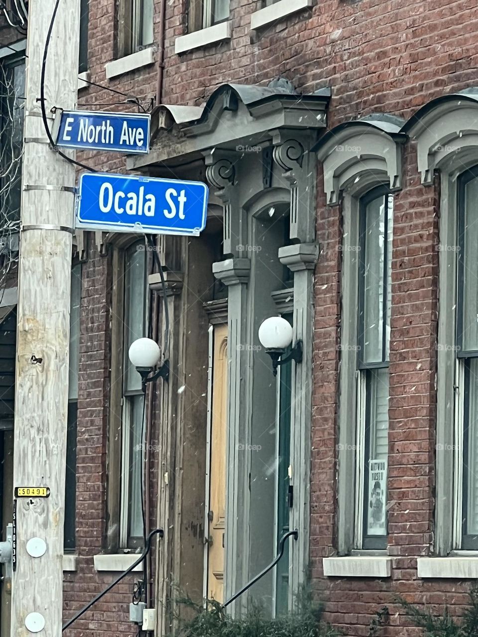 E North Ave at Ocala St