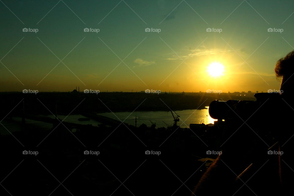 photographing istanbul at sunset