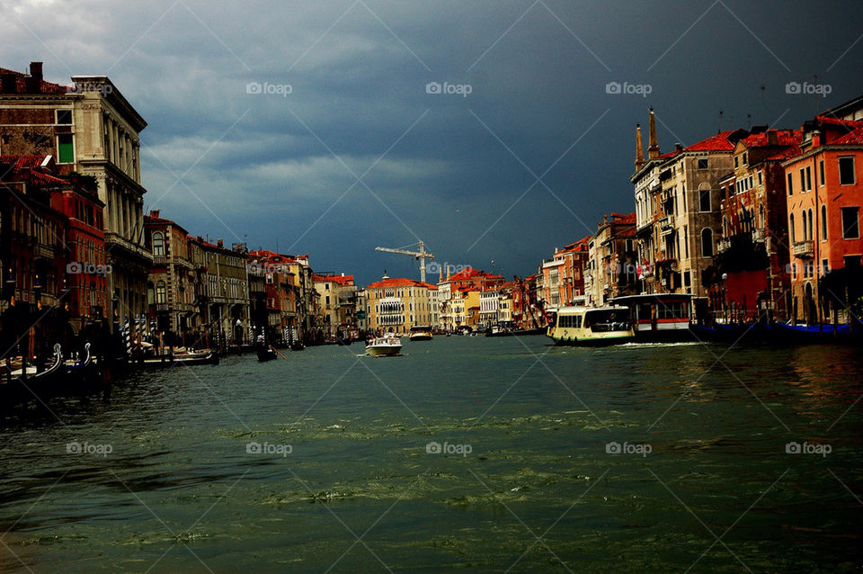 italy boats buildings windows by illusionfactory