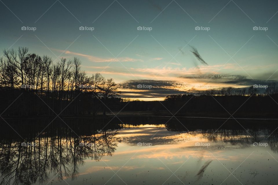 Last Light at the Lake