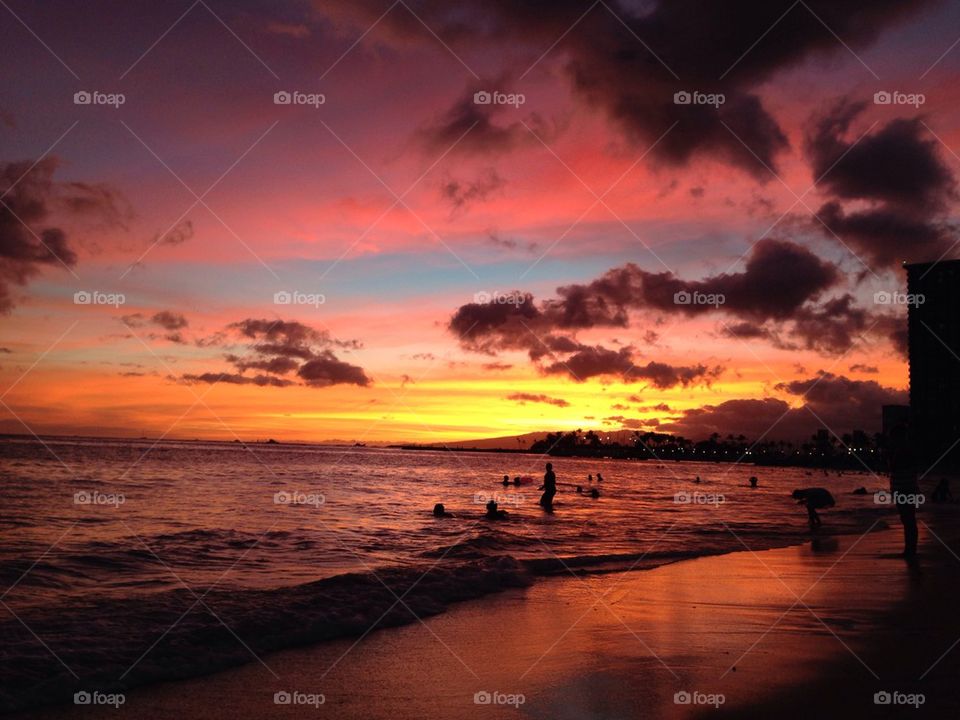 The Beautiful Sunset