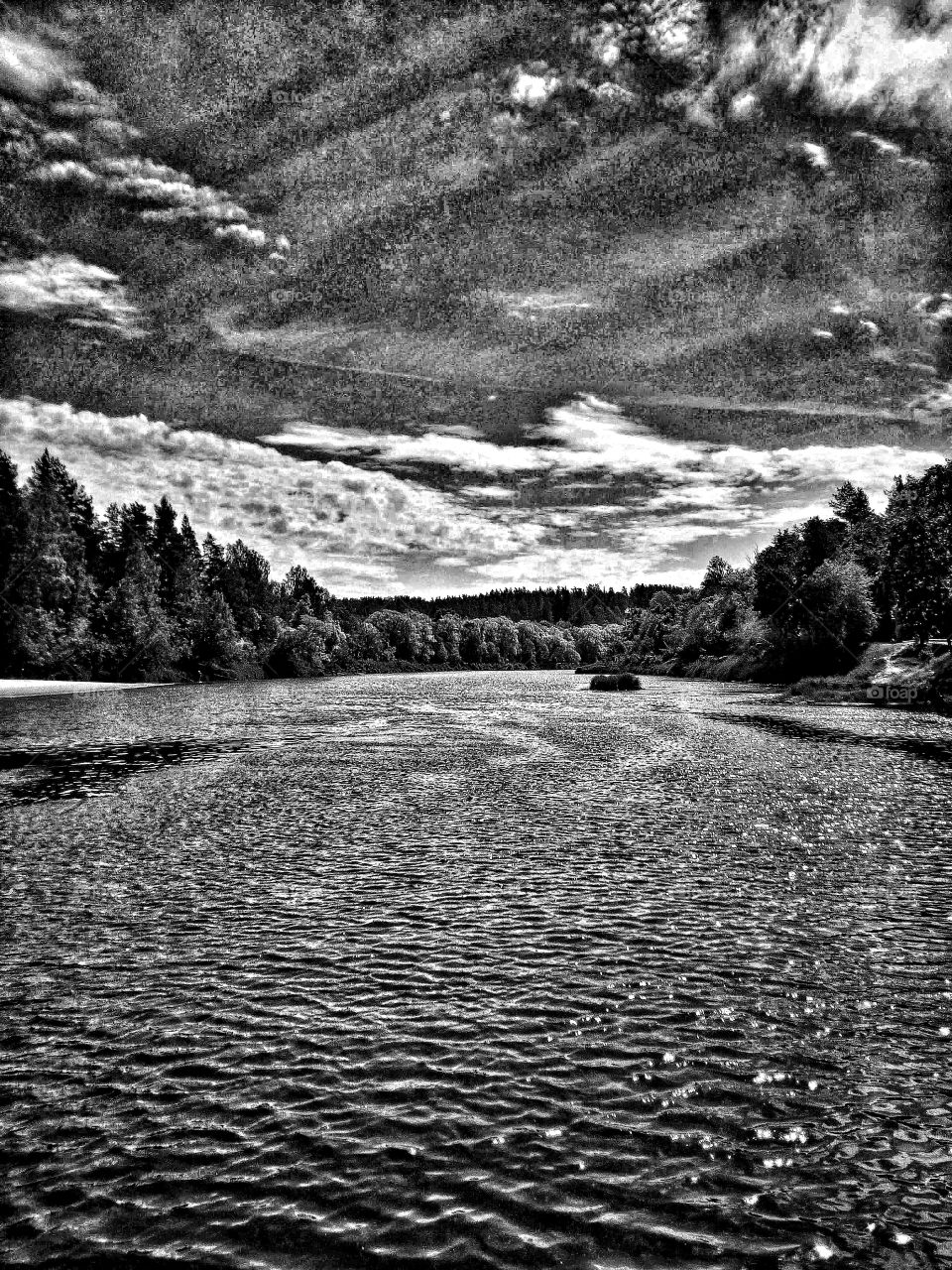 "The most colorful thing in the world is black and white, it contains all colors and at the same time excludes all."
~ Vikrmn, 10 Alone