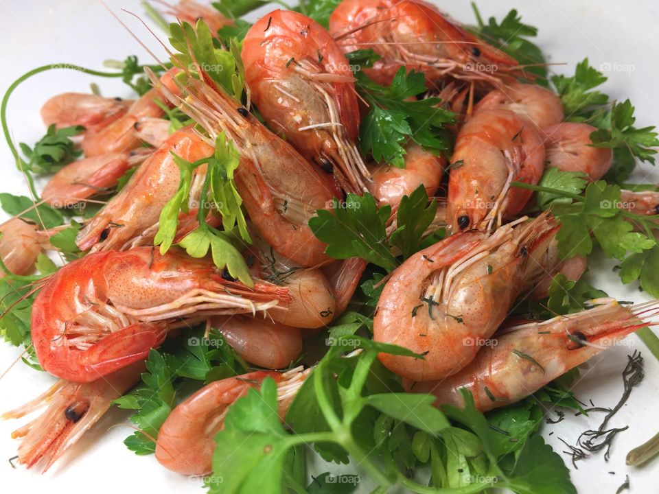 appetizing shrimp