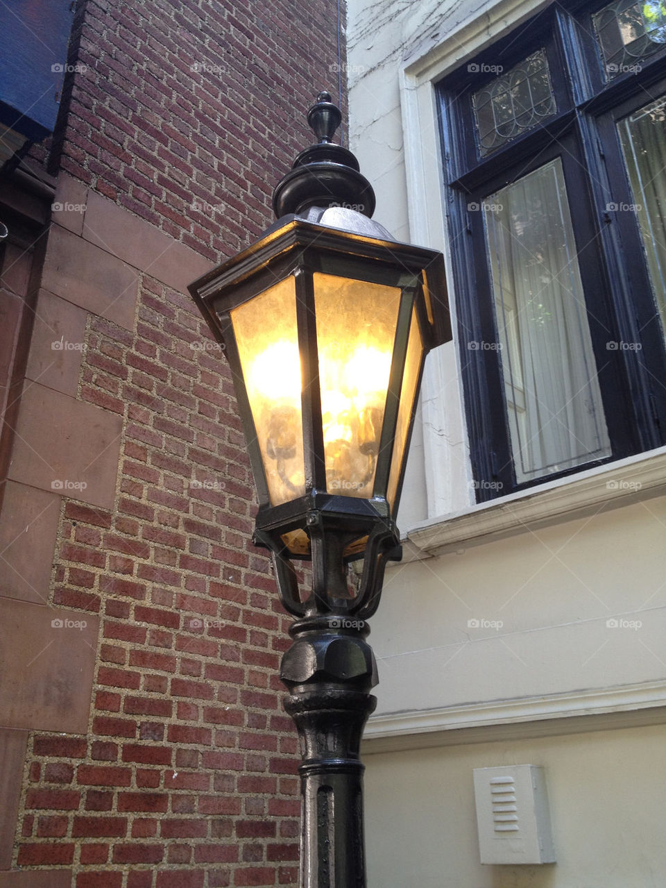 street light lamppost brick by pixiemelton