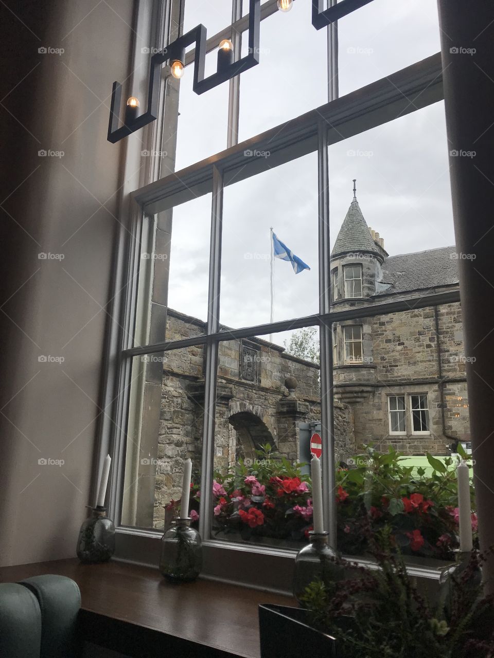 Flag in Scotland St. Andrews 