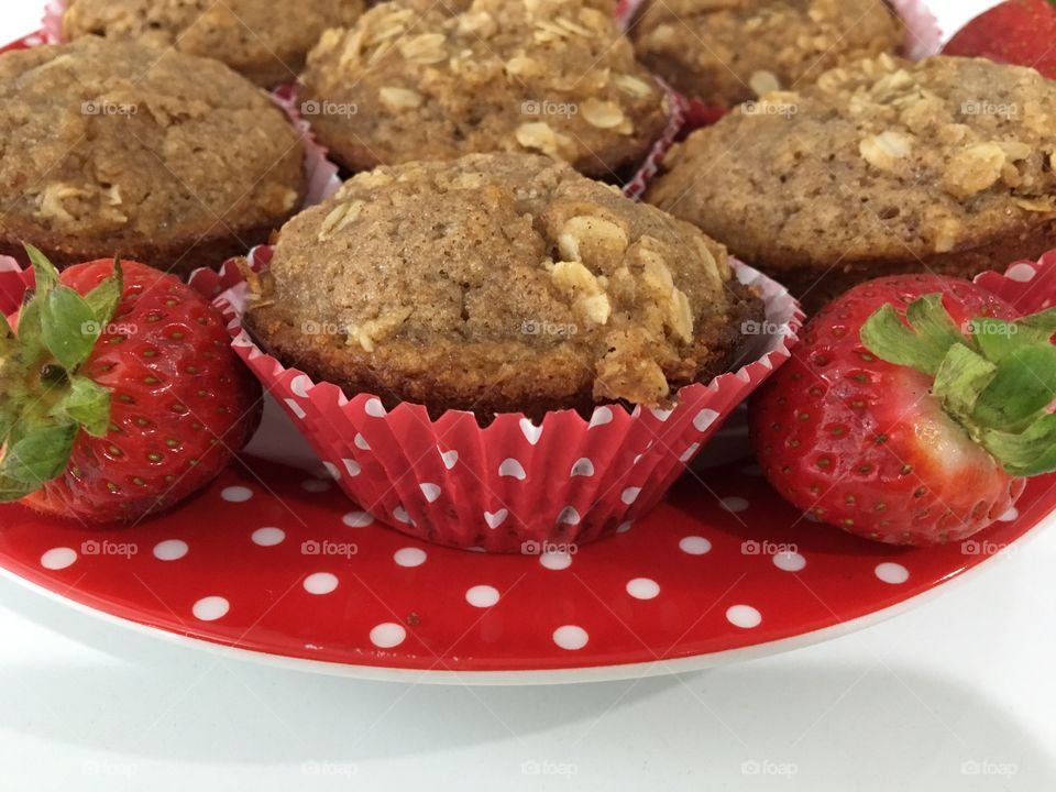 Strawberry Muffins 