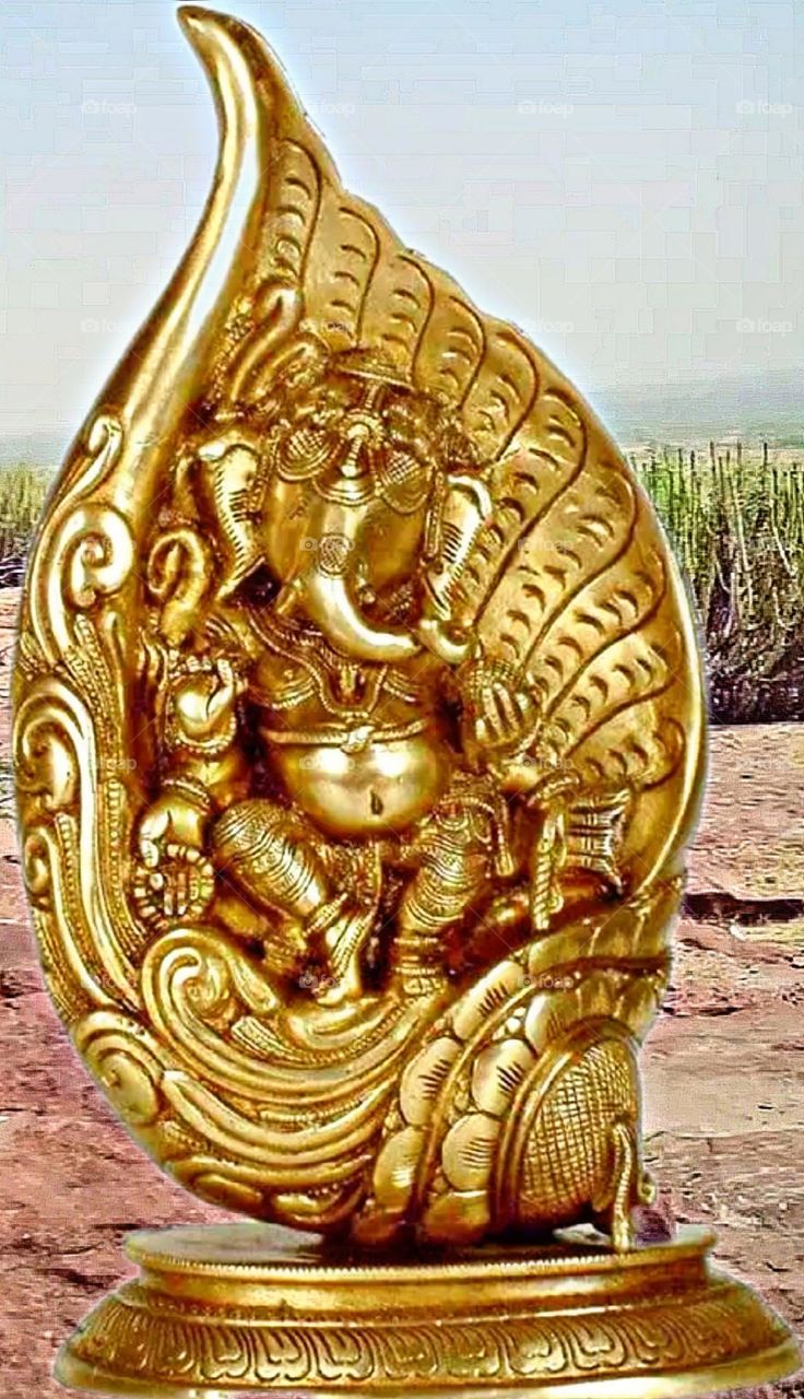 August 27, 2023 rajasthan india. A beautiful and attractive idol of Lord Shri Ganesh.