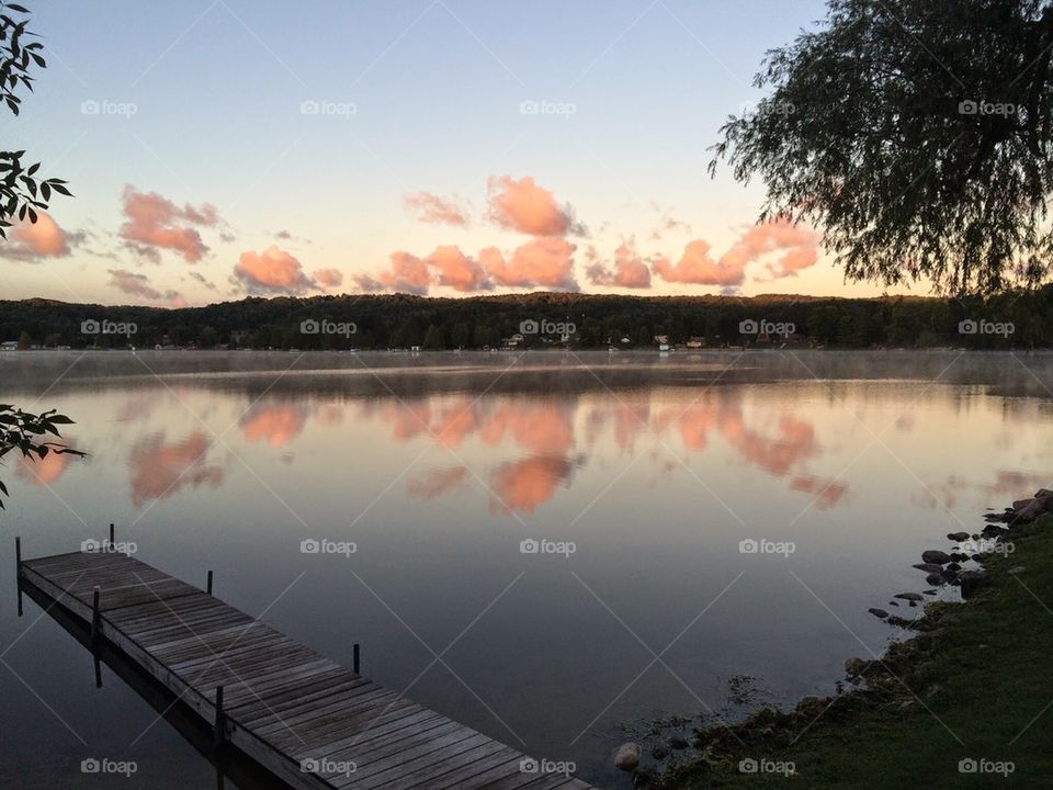 Lake reflections