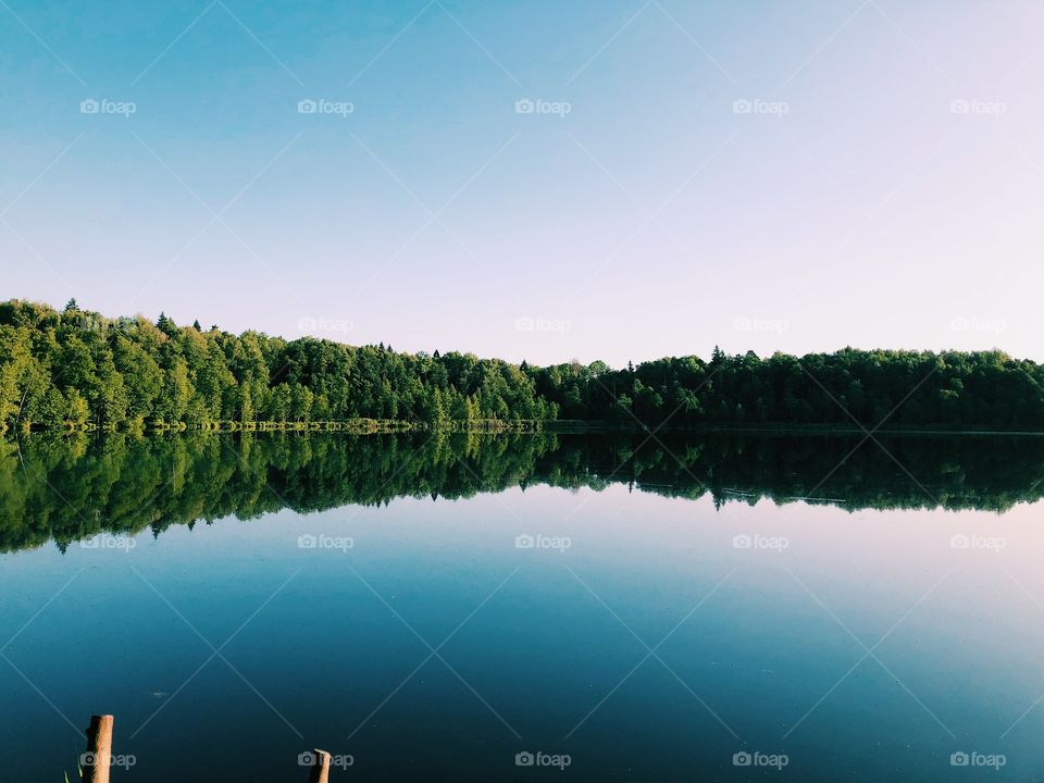 Summer lake