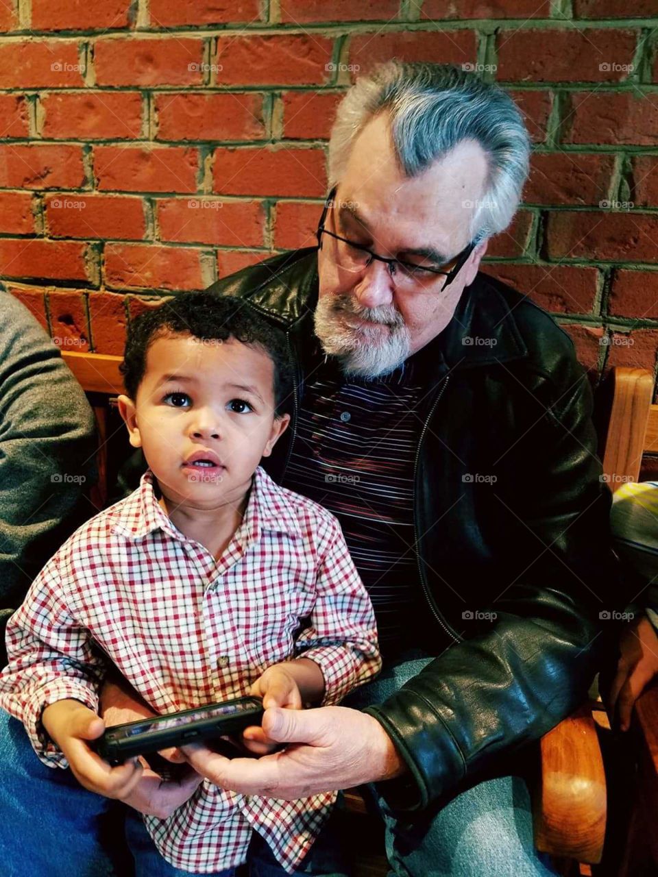 Papa and Grandson