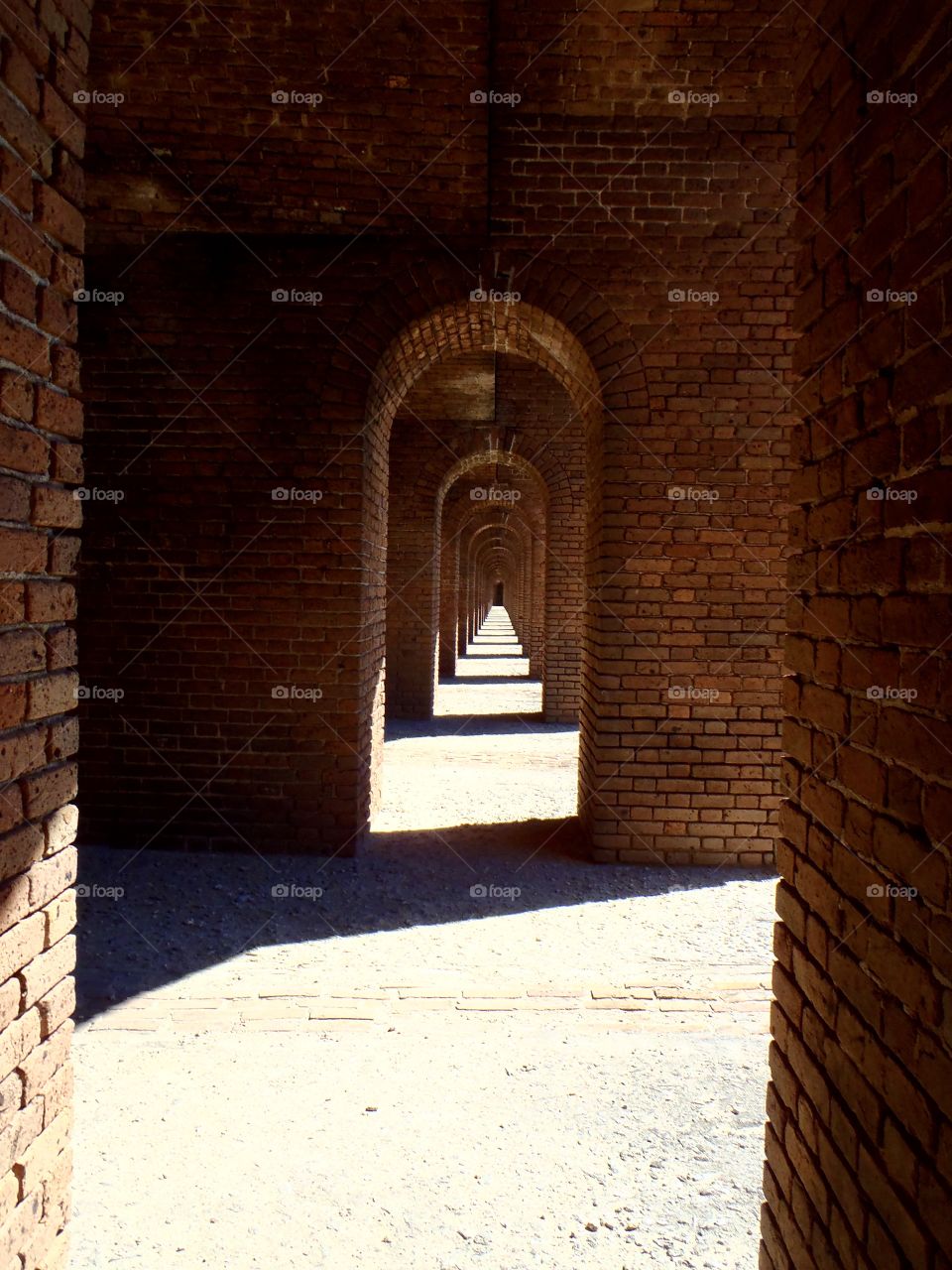Passageway at old fort