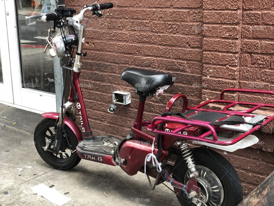 Pink Motorcycle