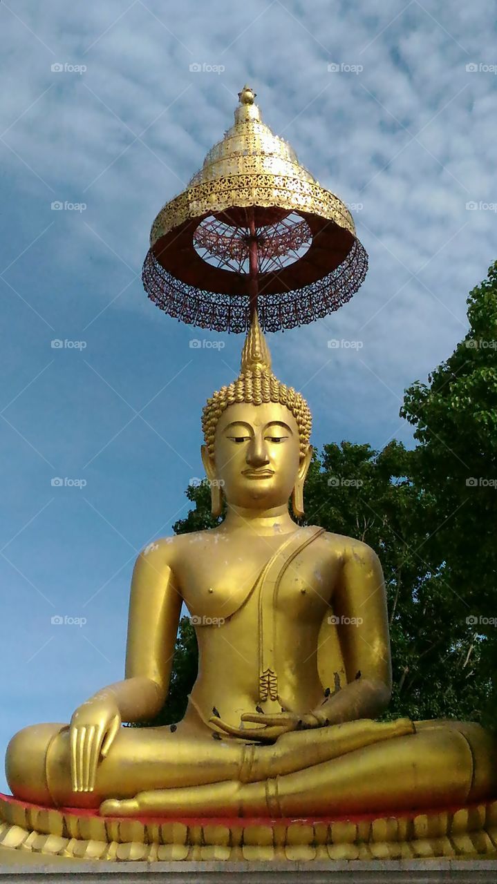 Big buddha statue in thailand