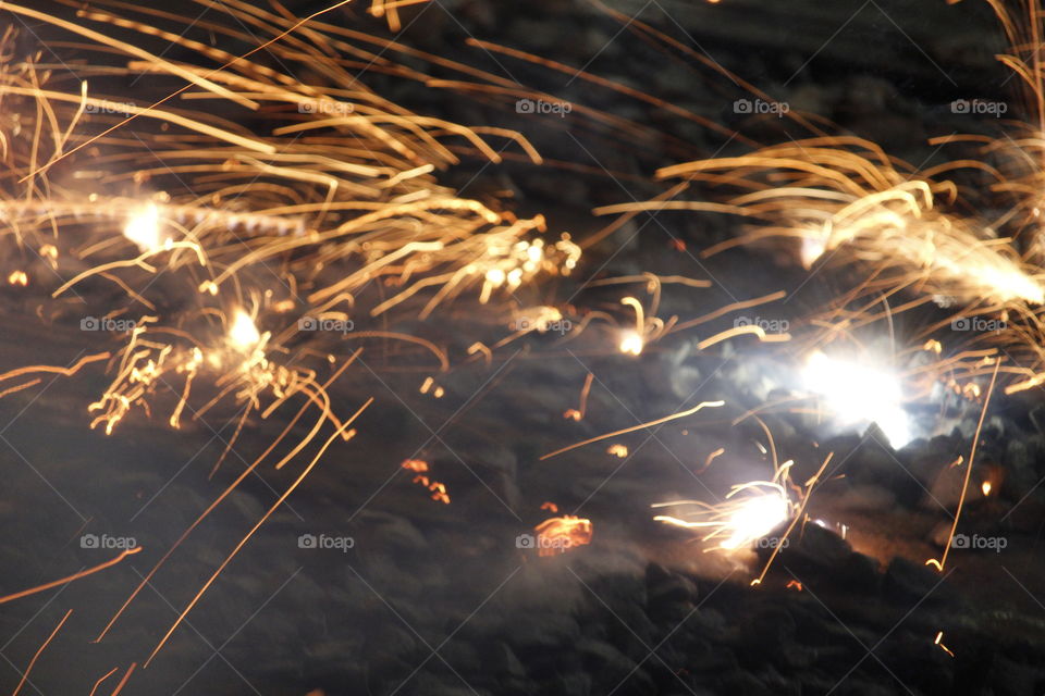 fireworks light show