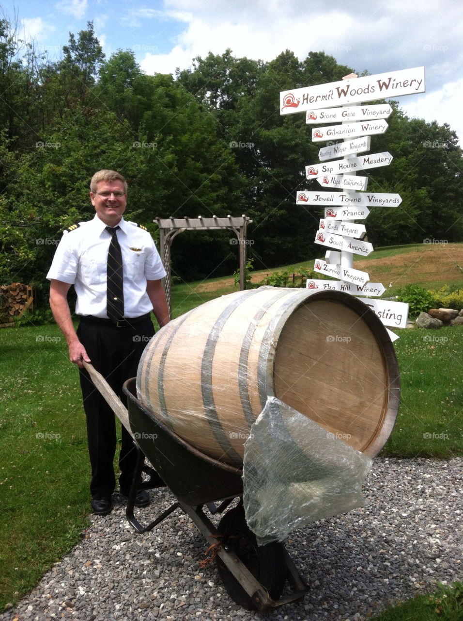 pilot barrel wine barrel hermit woods winery by bobmanley