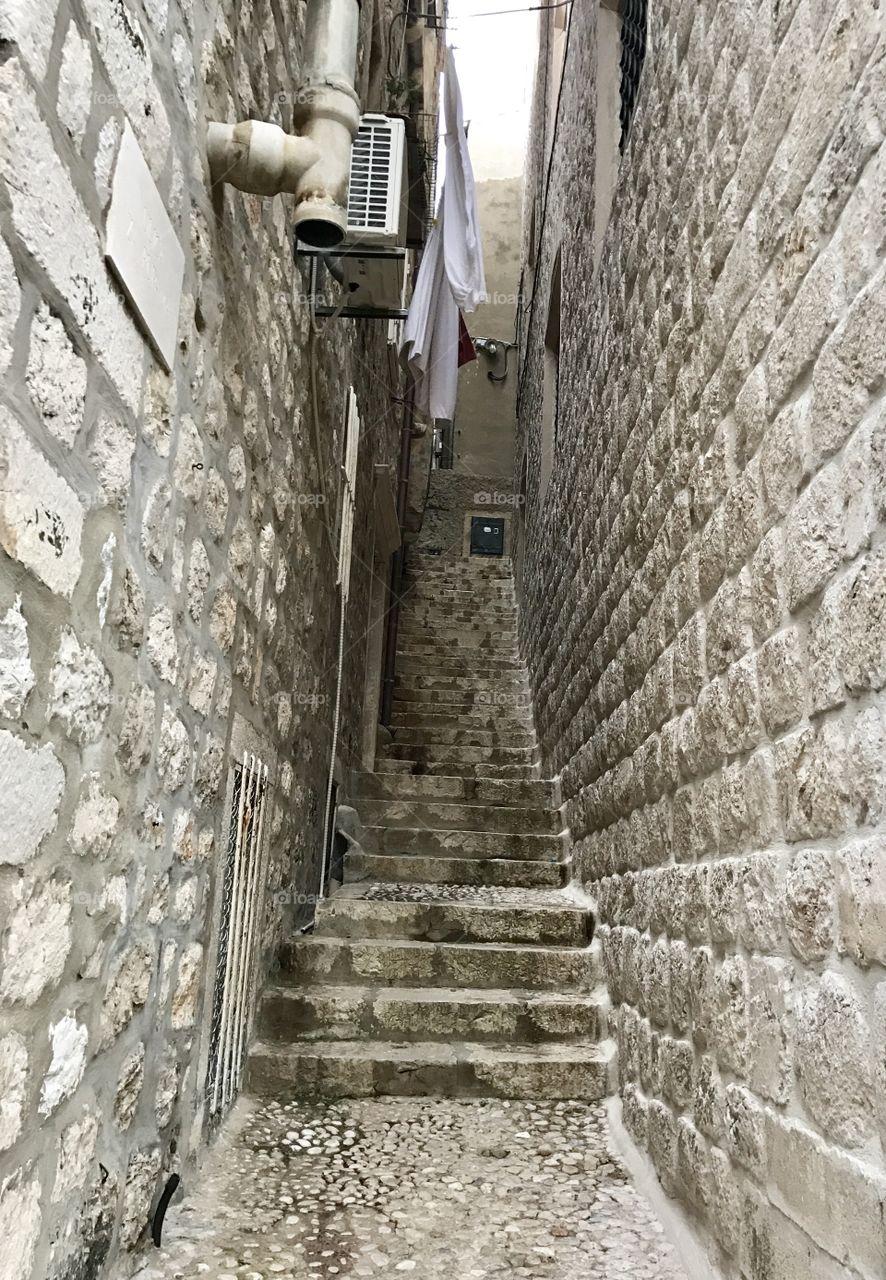 Stairs in Dubrovnik 