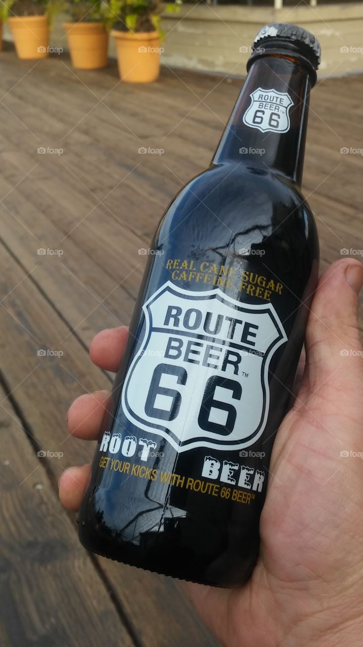 Route 66 root beer
