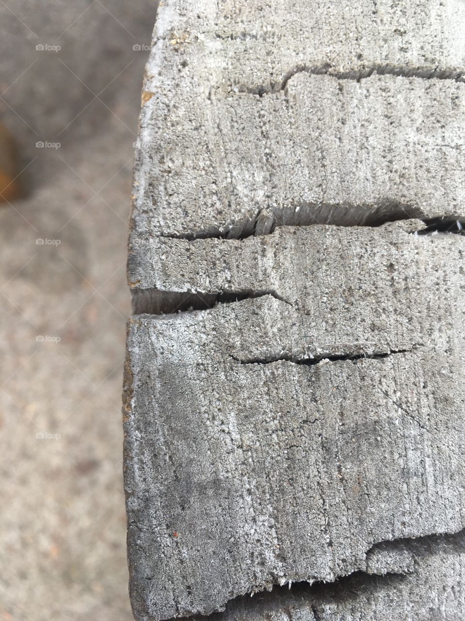 Up close view of wood. 