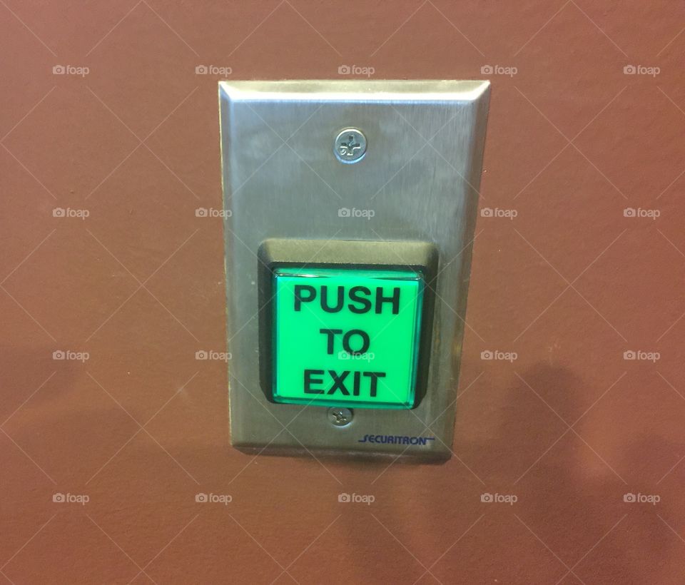 Exit button