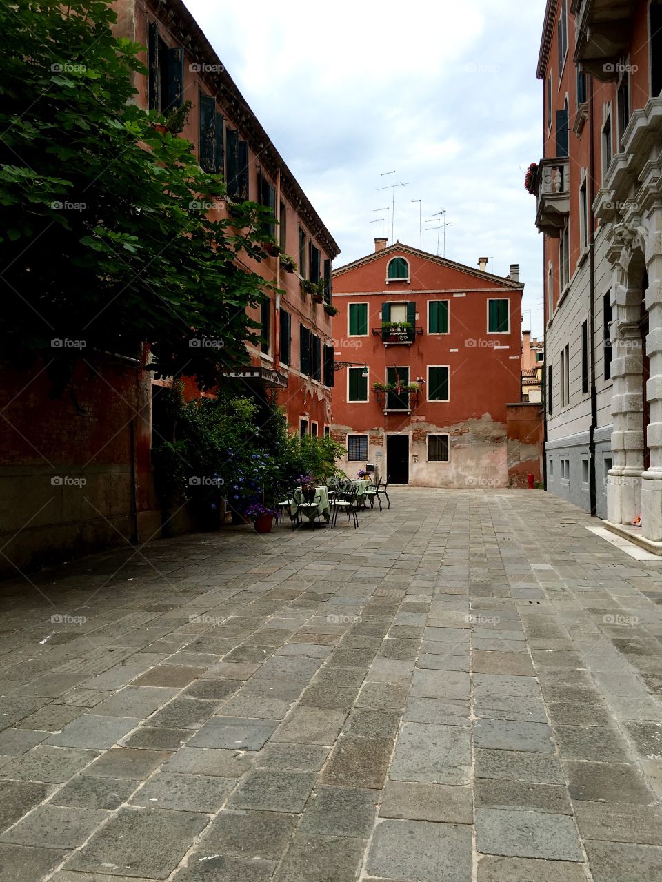 Quiet corner in Venice 