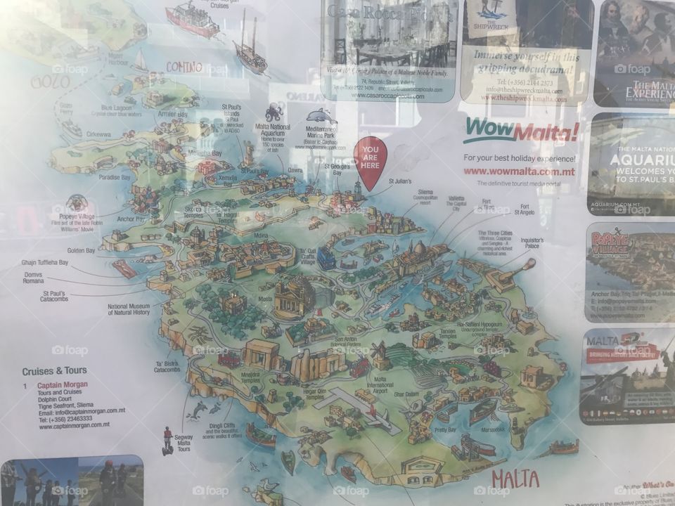 Malta map