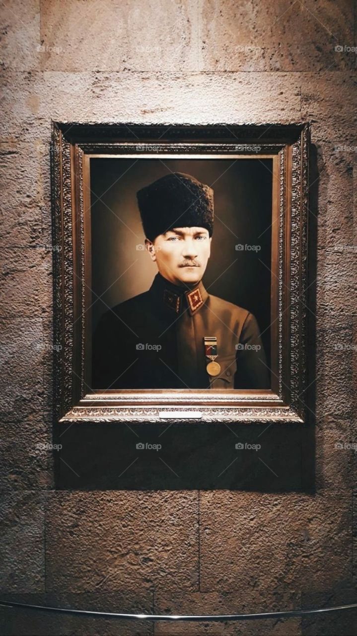 Türkiye cumhuriyeti kurucusu Mustafa Kemal Atatürk. 🖤 
