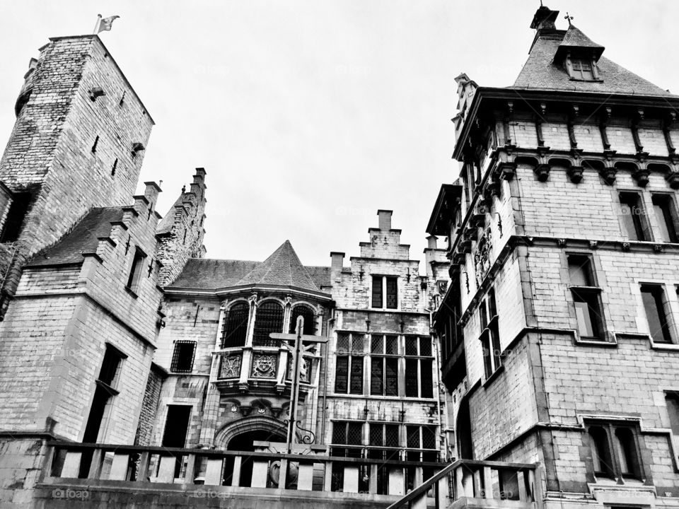 Antwerp in black & white