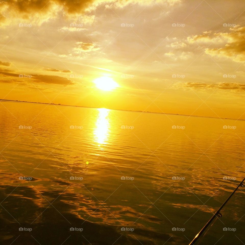 Tampa bay sunset