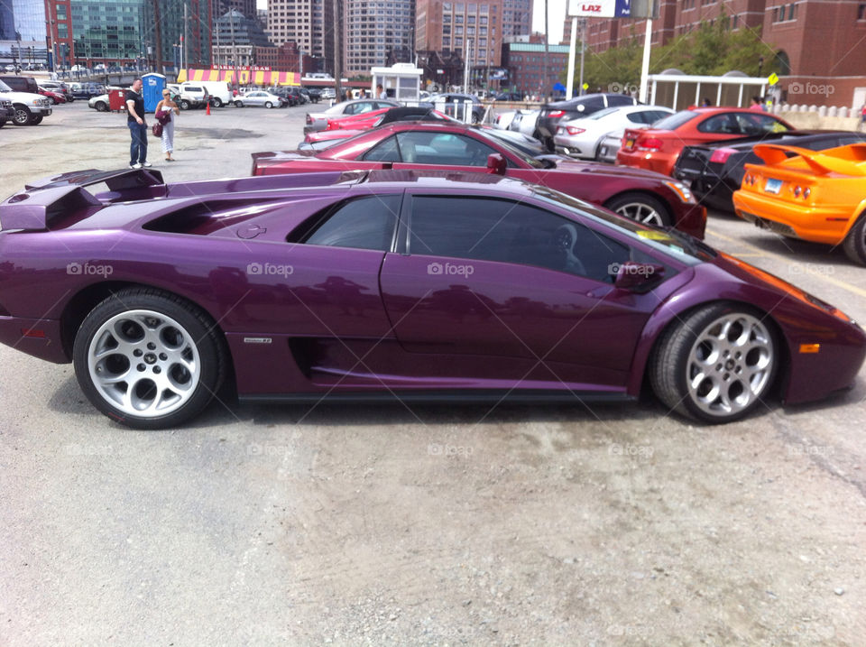 car purple speed exotic by justinv