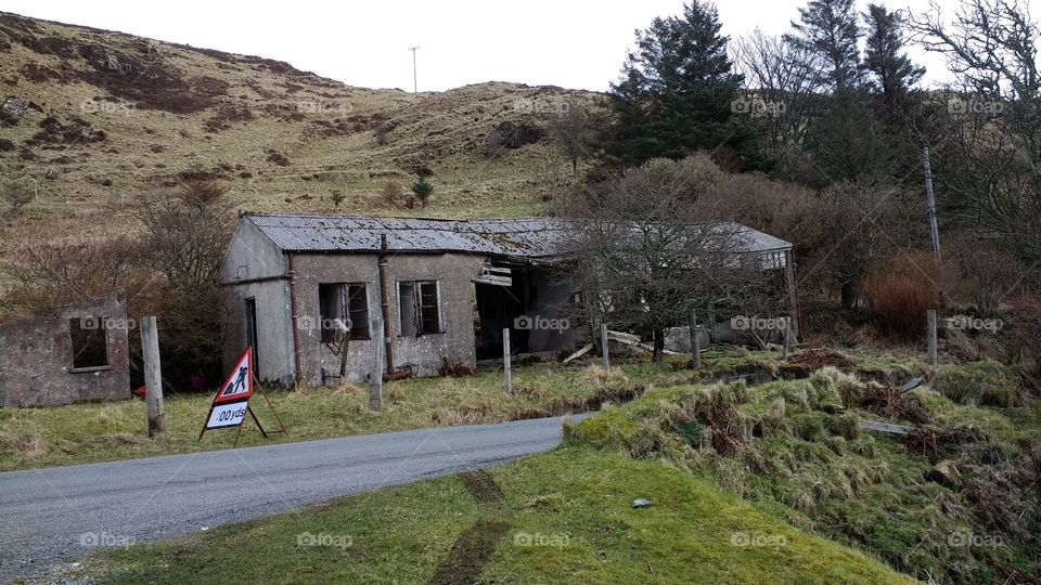 Abandoned cottage, Uig Isle of Skye