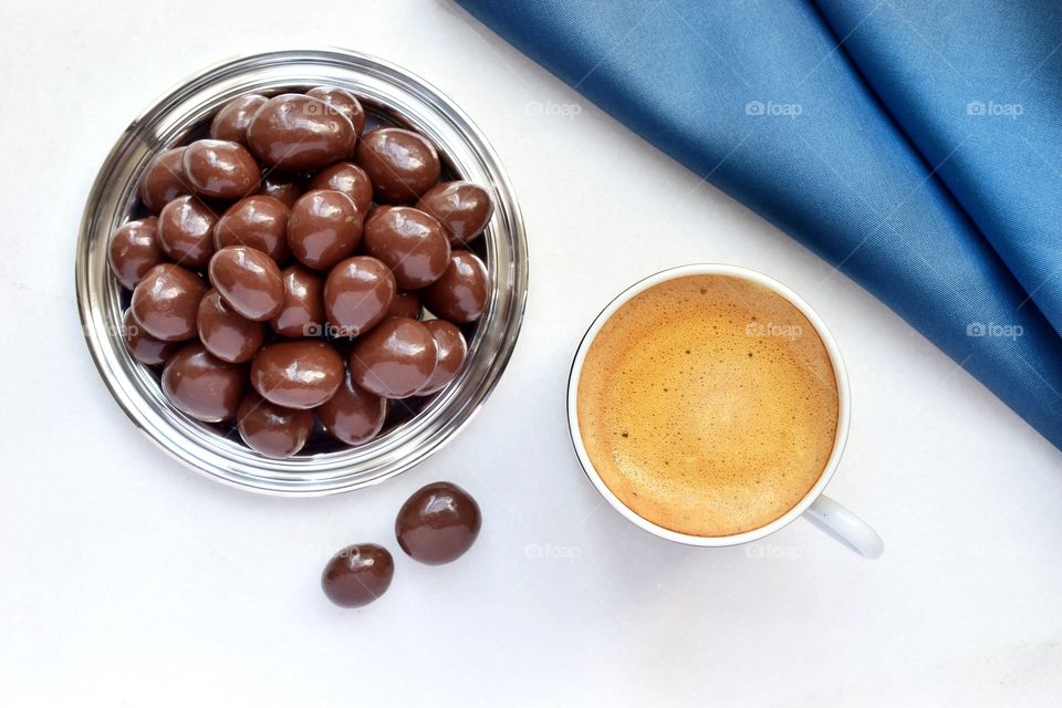 Coffee and chocolate