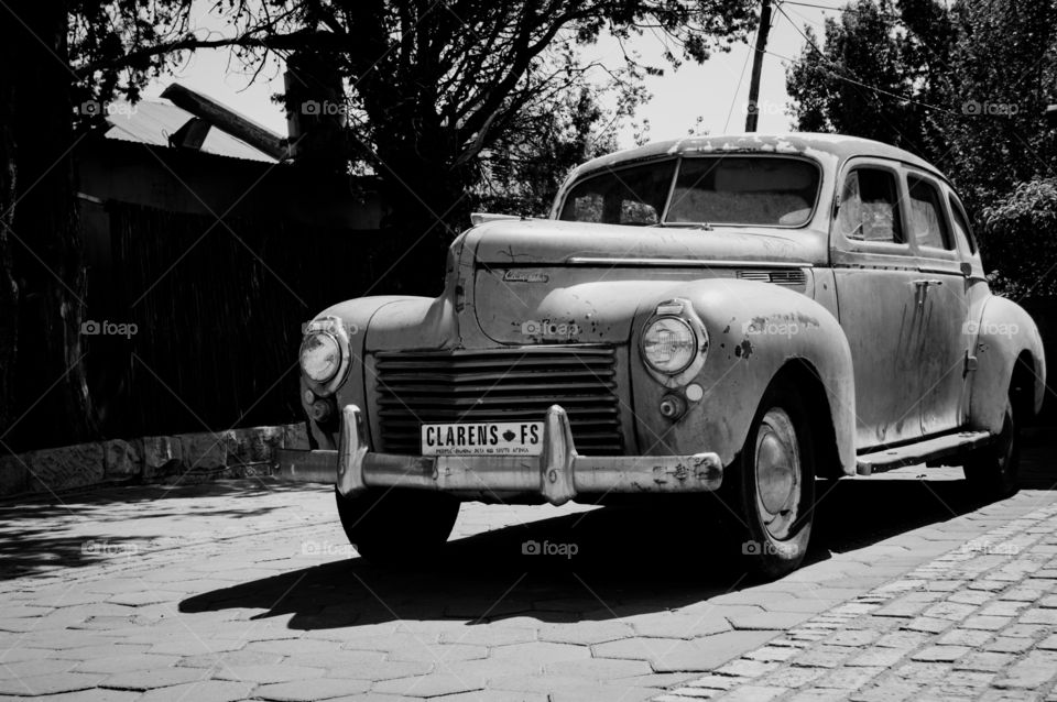 Vintage old car