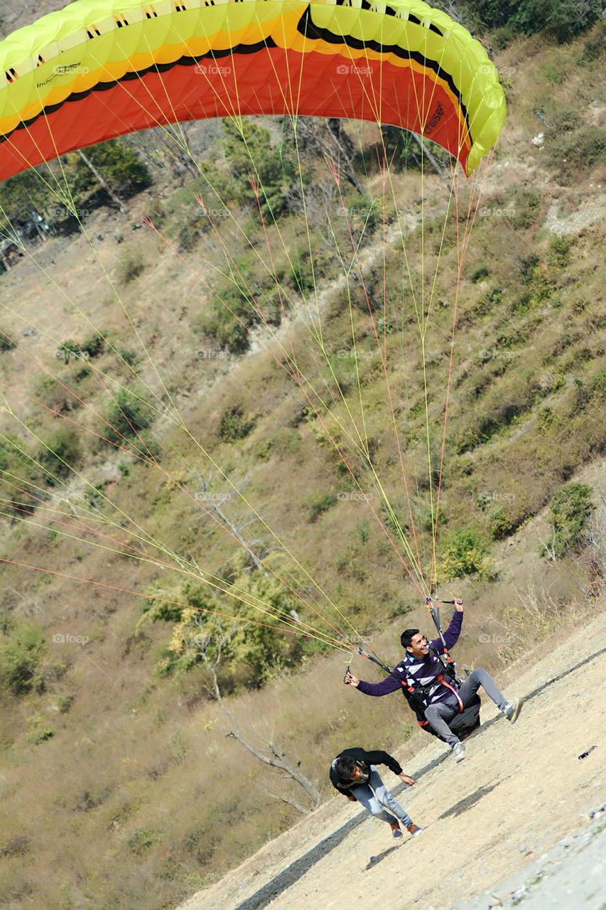 adventures ride paragliding
