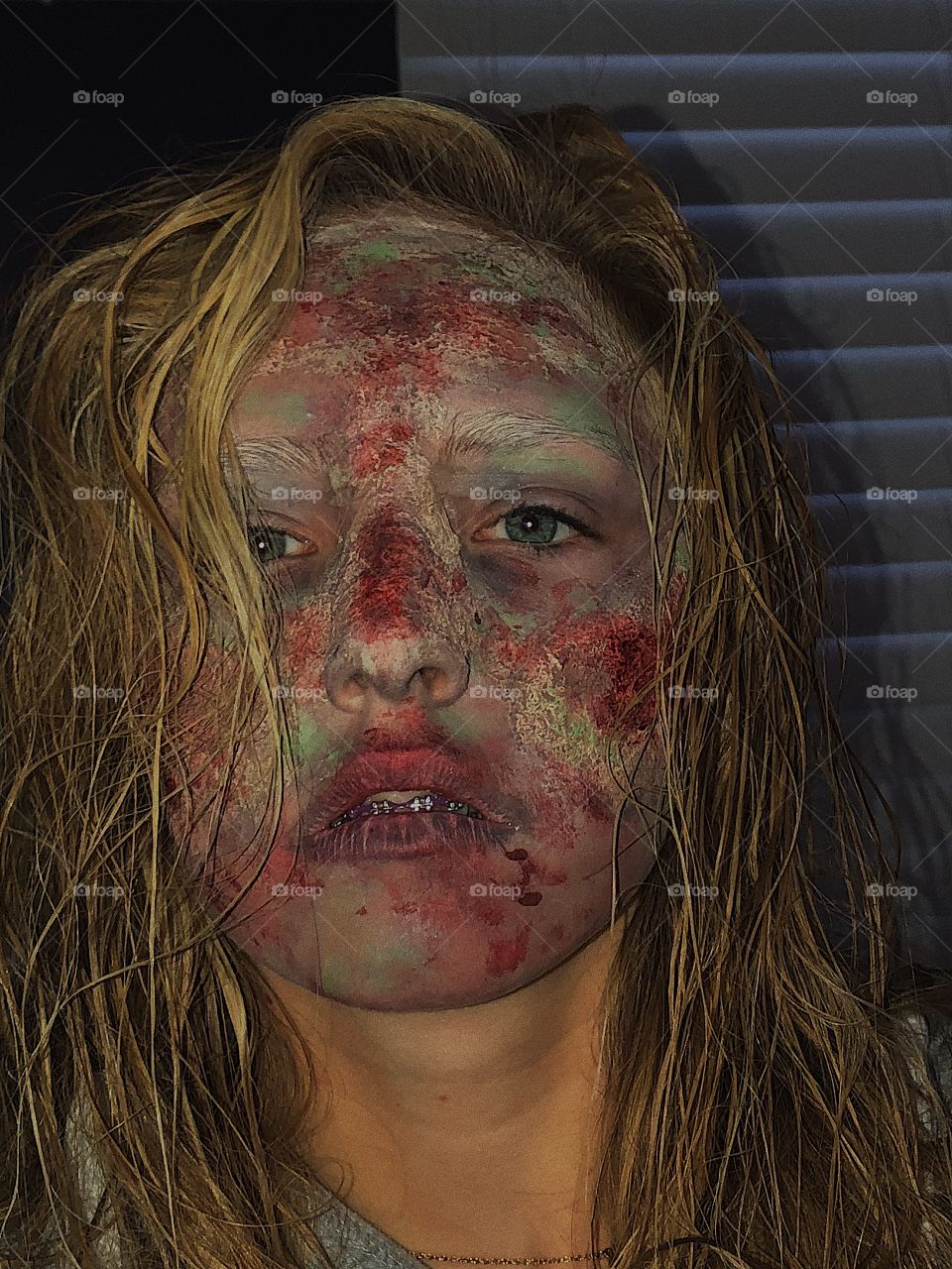 Special effects makeup! This zombie look created by myself!